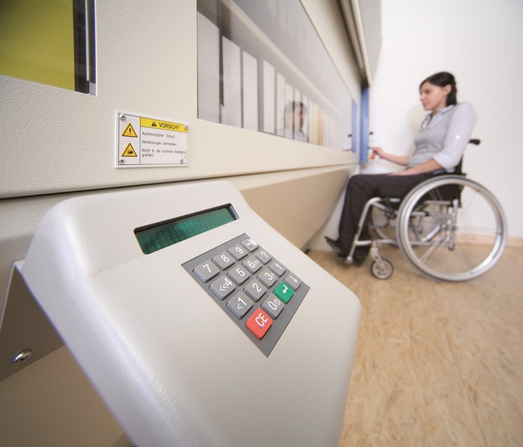 regały dla niepełnosprawnych