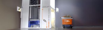 Roboty mobilne AGV/AMR we współpracy z regałem Lean-Lift